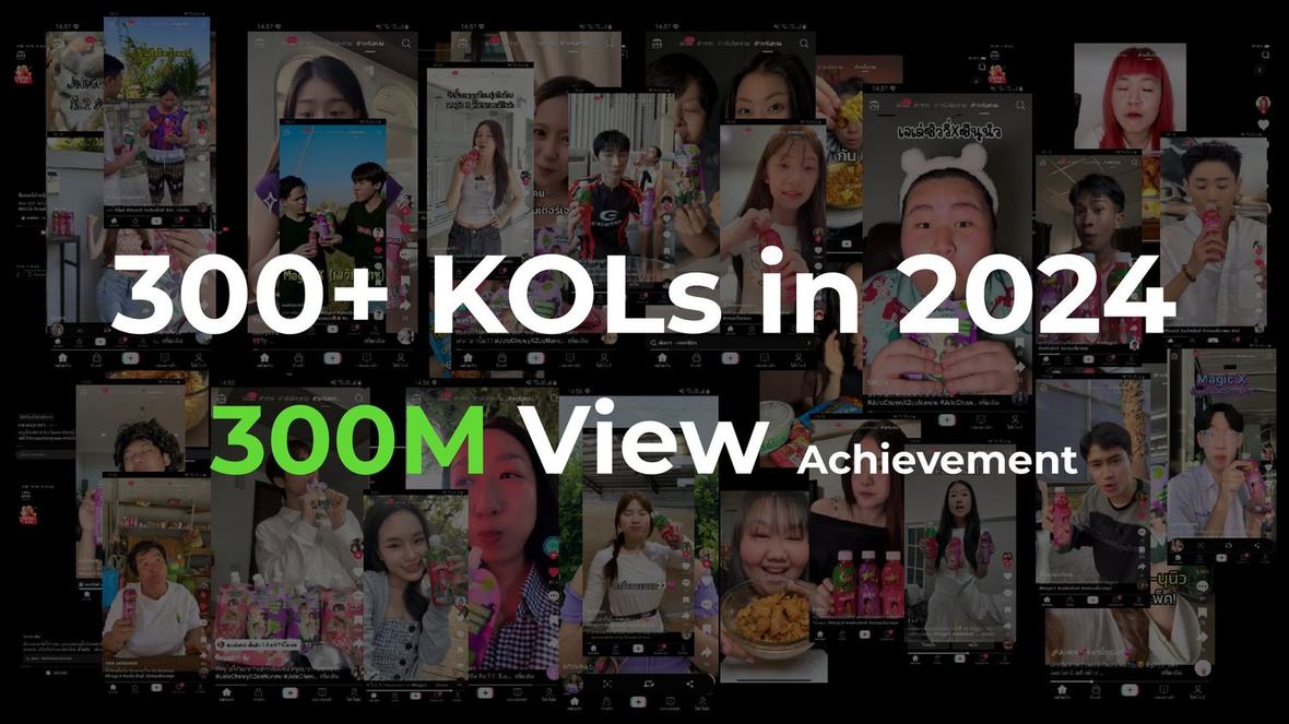 300+ KOLs network in 2024